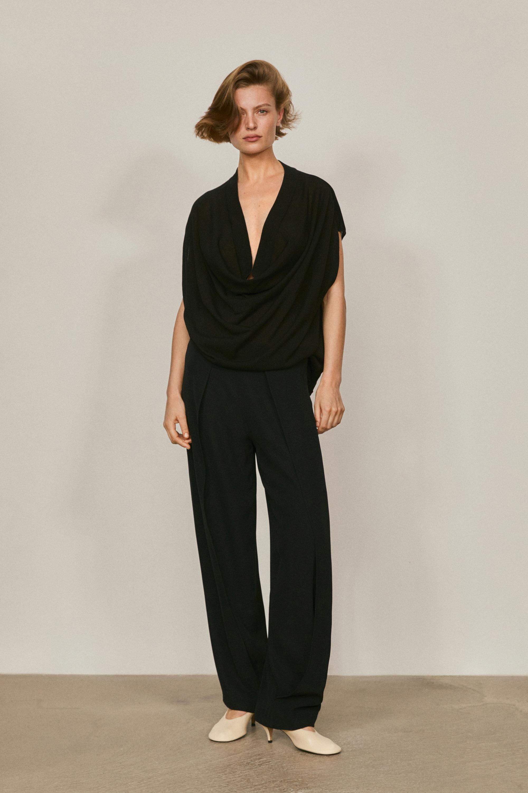 Lightweight trousers with layered detail - LIMITED EDITION